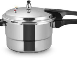 Pressure Cooker, Non-Stick 5-Quart Pressure Cookers With Steamed Layer Aluminum Alloy Superabrasive Gas Cooktop and Induction Cooker Dual-Use for Fast Cooking for 3-5 people